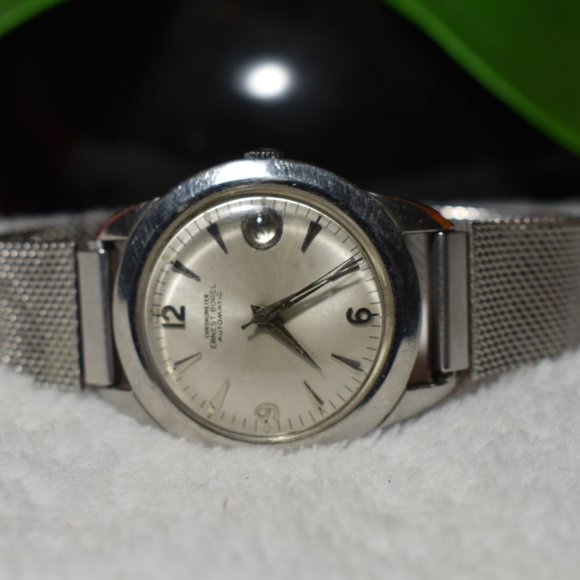 VTG Ernest Borel 1950's Automatic Mechanical Watch - Picture 5 of 8